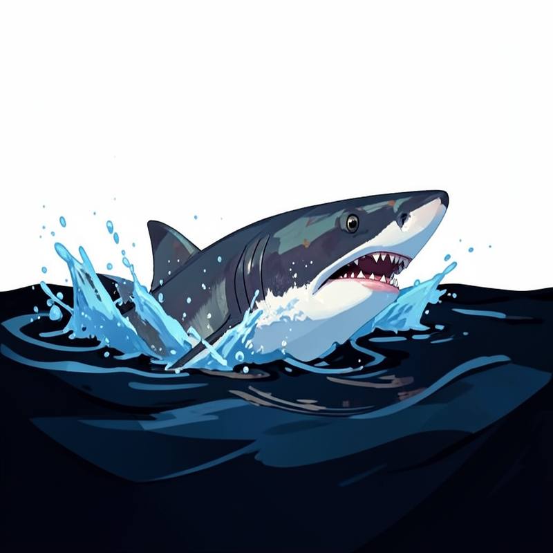 Раскраски – Акула