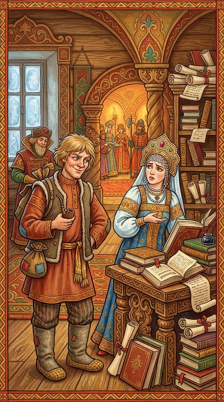 Царевна, разрешающая загадки