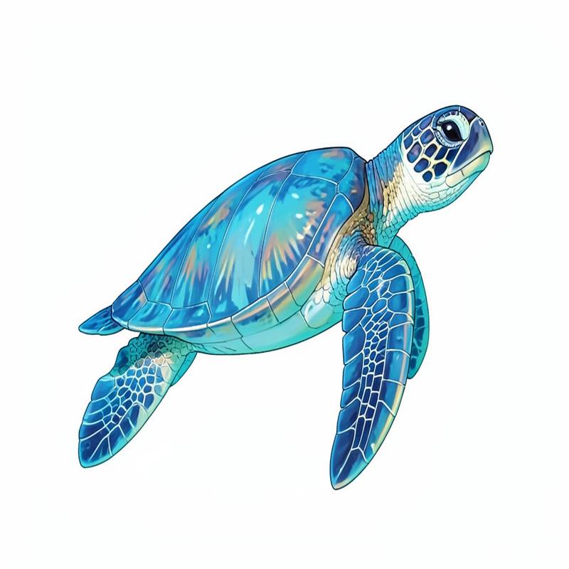 Раскраски – Черепаха