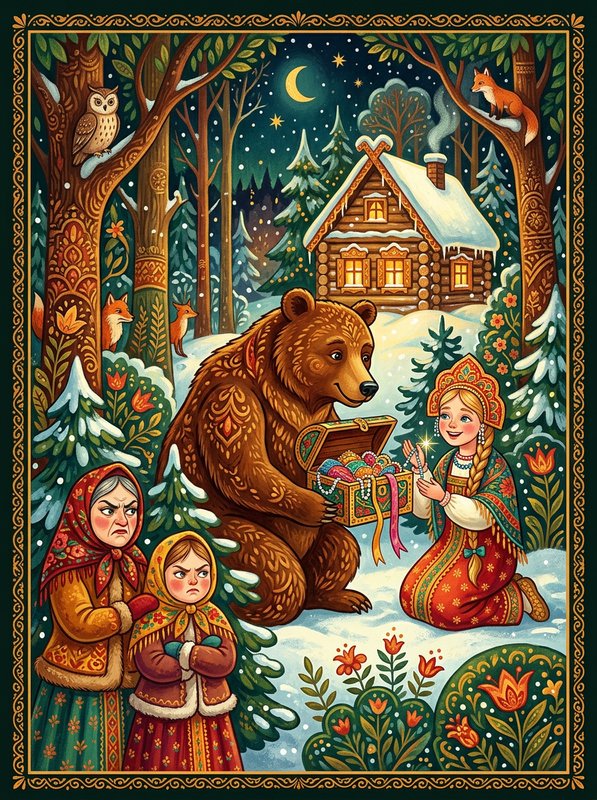 Дочь и падчерица