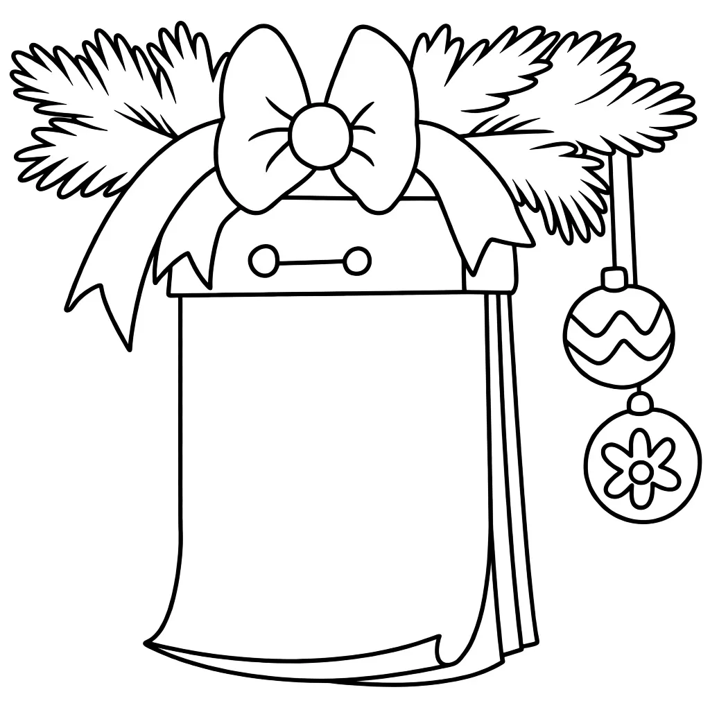 Раскраска – Календарь 31 декабря