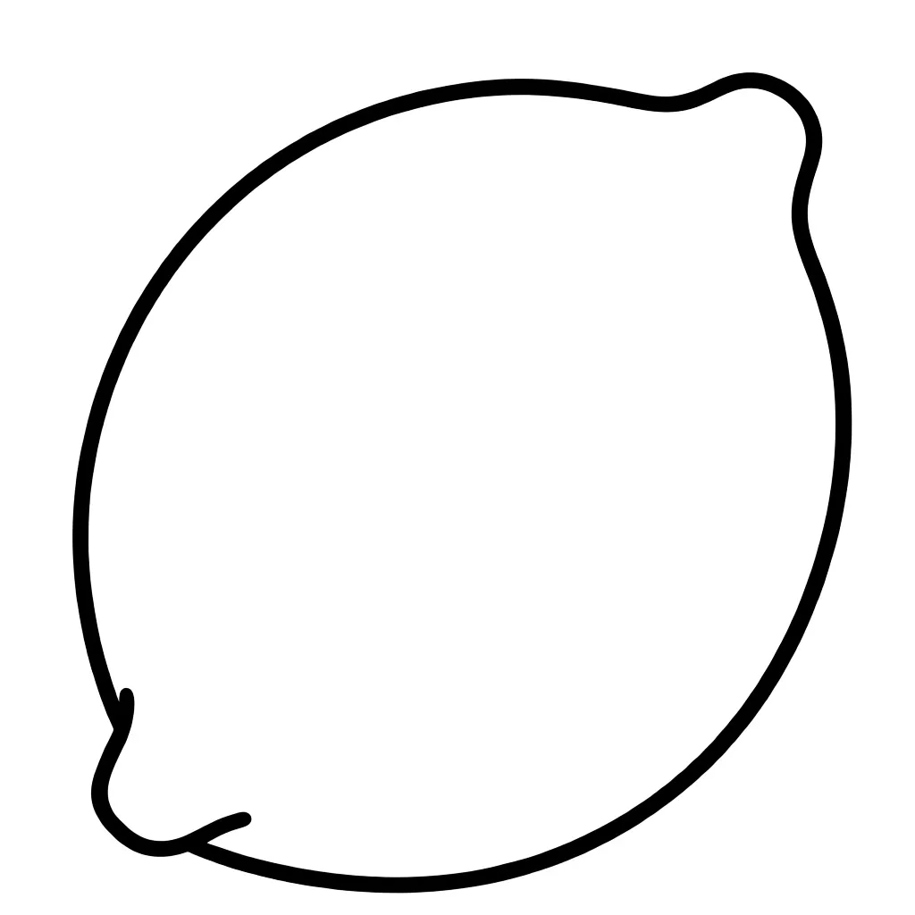 Раскраска – Кислый лимон