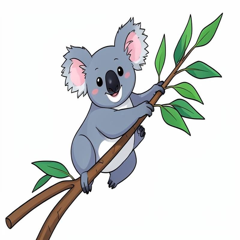 Раскраски – Коала
