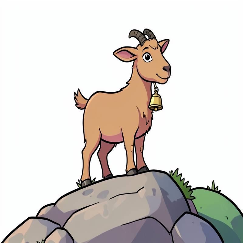 Раскраски – Коза