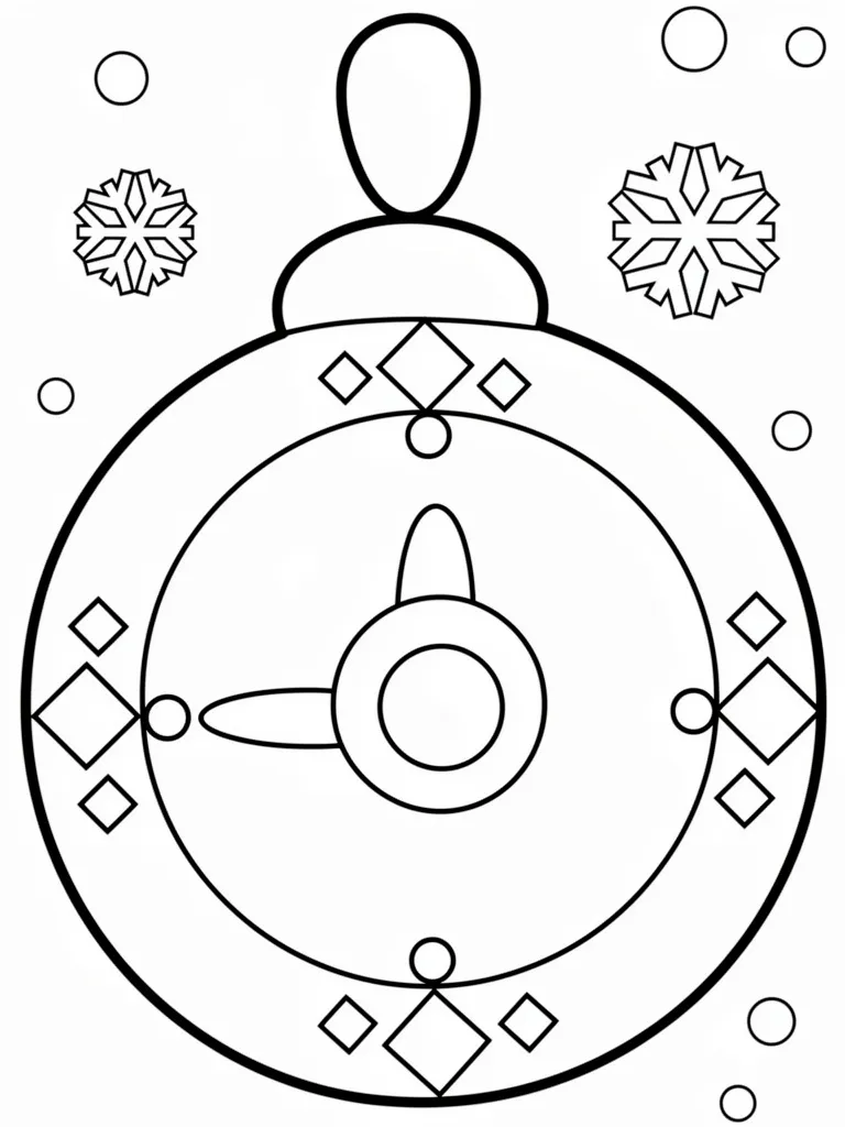 Раскраска – Новогодние часы