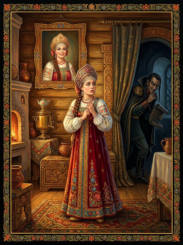 Оклеветанная купеческая дочь