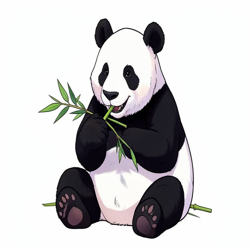 Раскраски – Панда