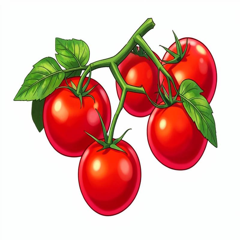 Раскраски – Помидор