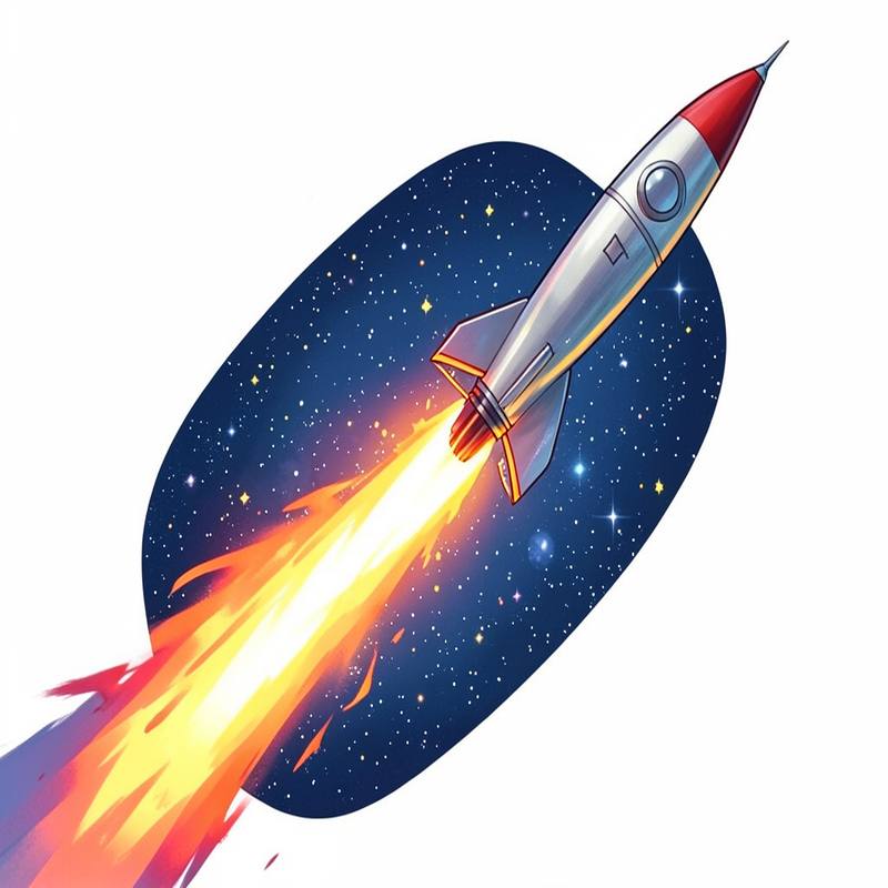 Раскраски – Ракета