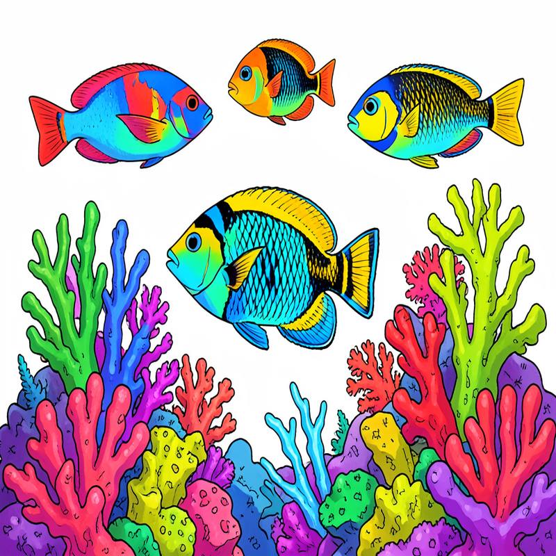 Раскраски – Рыба