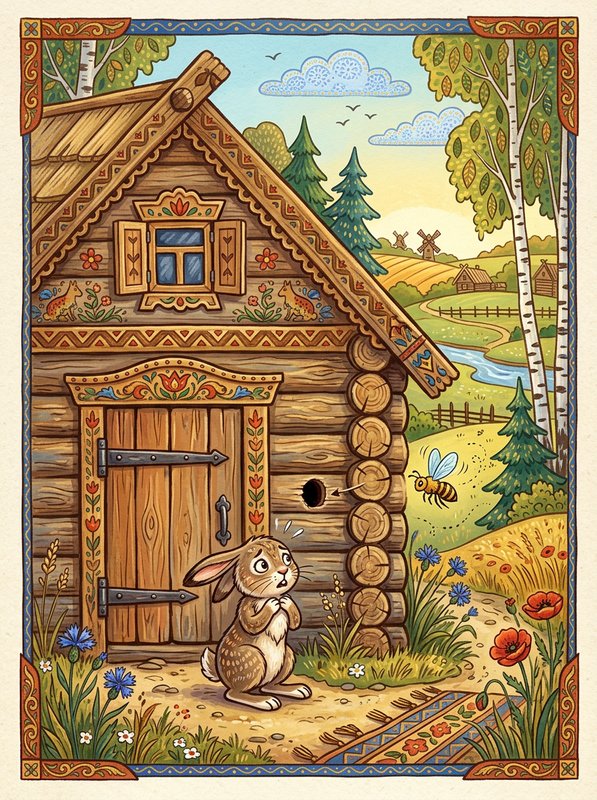 Сказка о козе лупленой