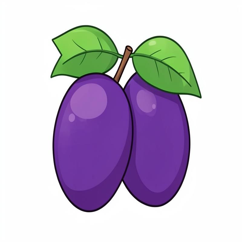 Раскраски – Слива