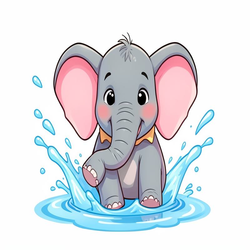 Раскраски – Слон