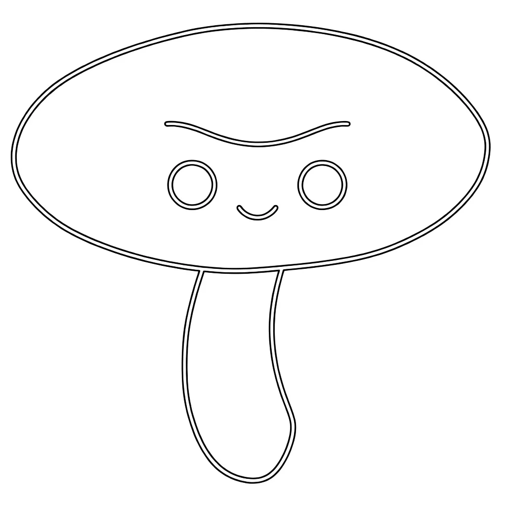 Раскраска – Сыроежка