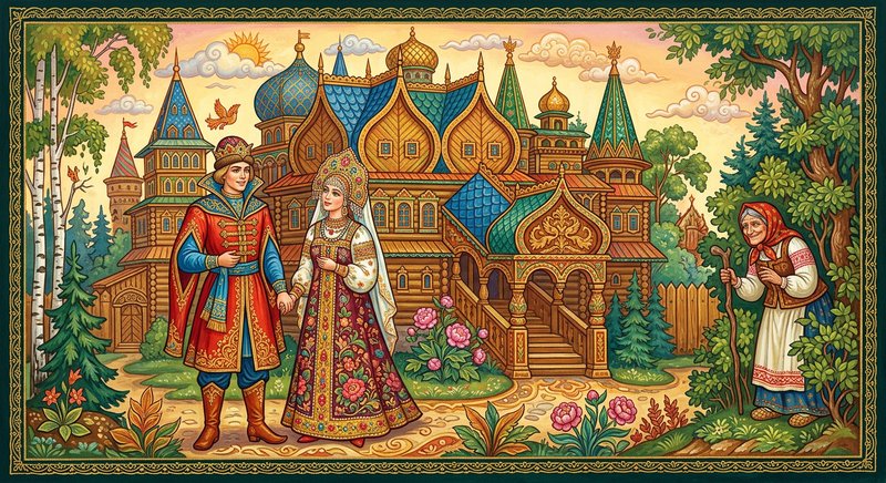 Василий-царевич и Елена Прекрасная