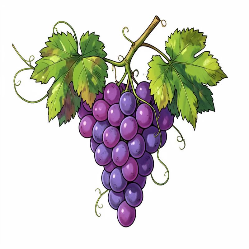 Раскраски – Виноград