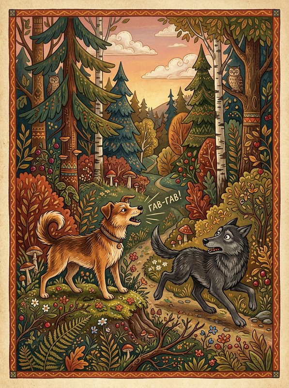 Волк-дурень