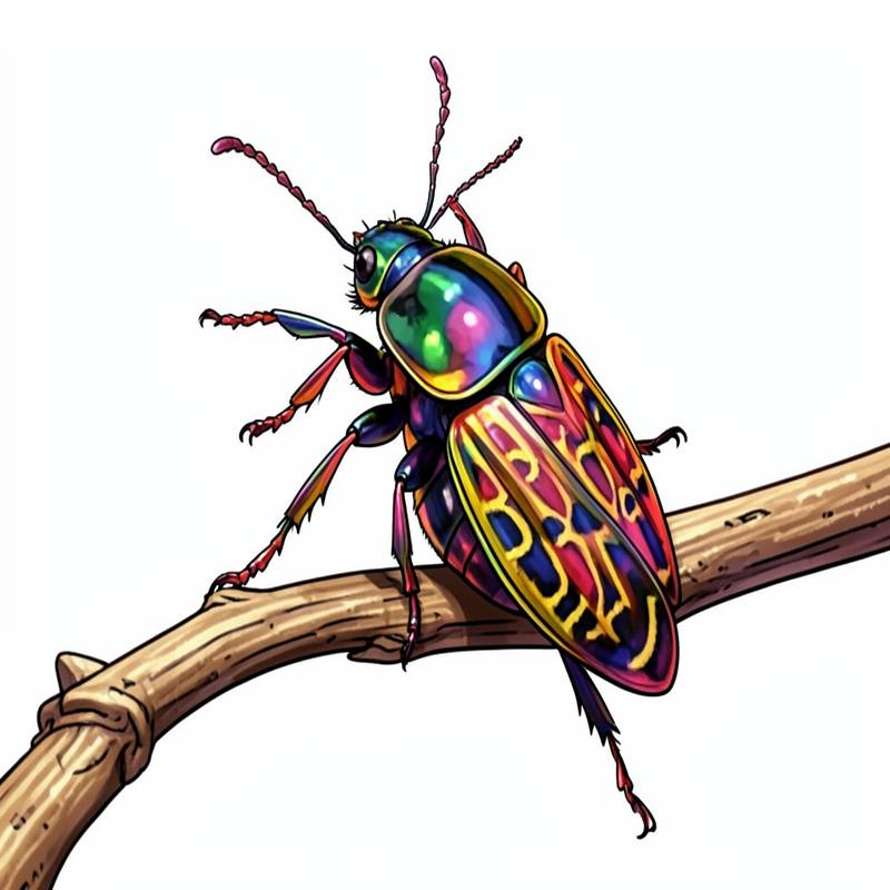 Раскраски – Жук