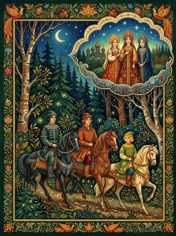 Зорька, Вечорка и Полуночка